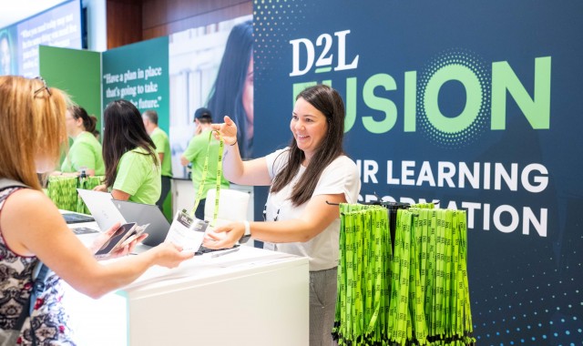 D2L Fusion event registration