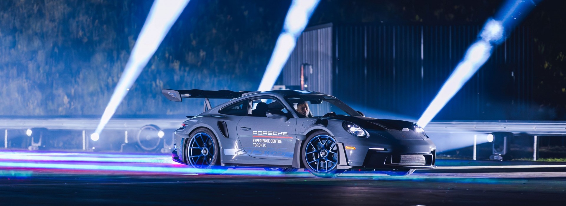Porsche Experience Centre Display in Toronto