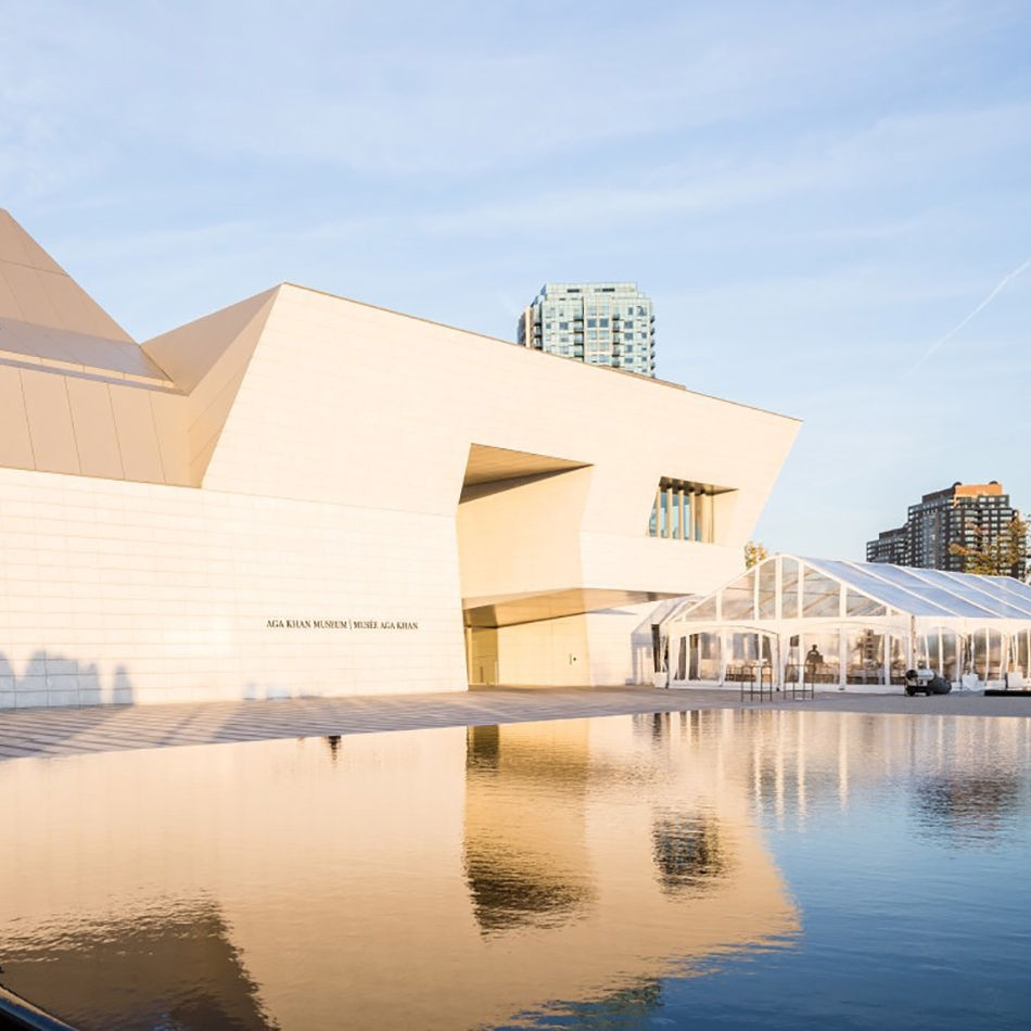 event center overlooking the water